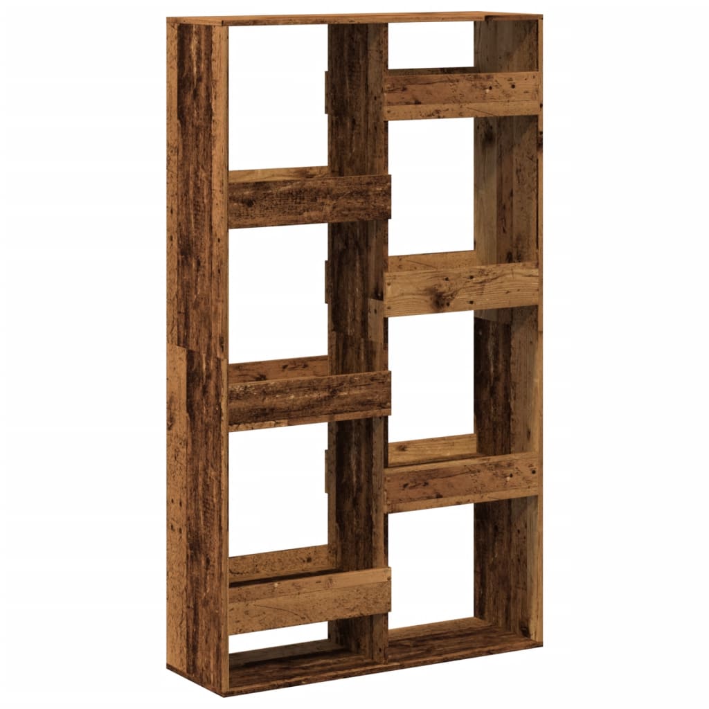 Bibliotecă, lemn vechi, 100x33x175 cm, lemn prelucrat
