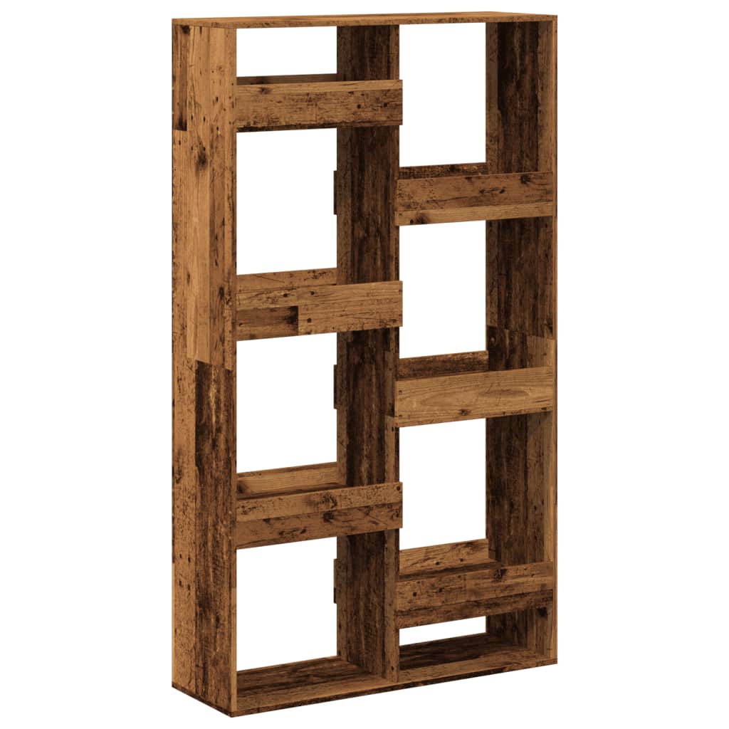 Bibliotecă, lemn vechi, 100x33x175 cm, lemn prelucrat