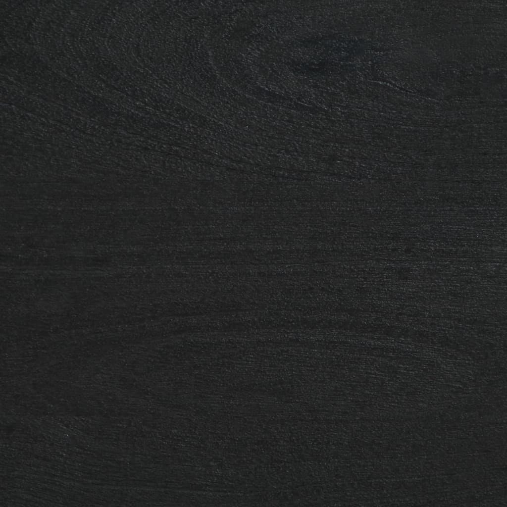 Dulapuri, 2 buc., negru, 60x33x75 cm, lemn prelucrat