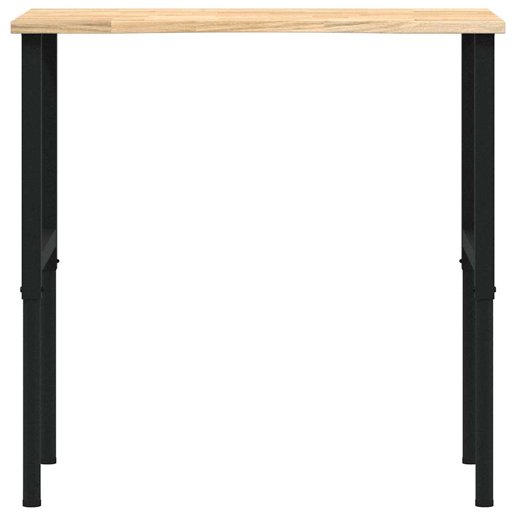 Banc lucru 100x60x(71,5-98) cm lemn masiv stejar