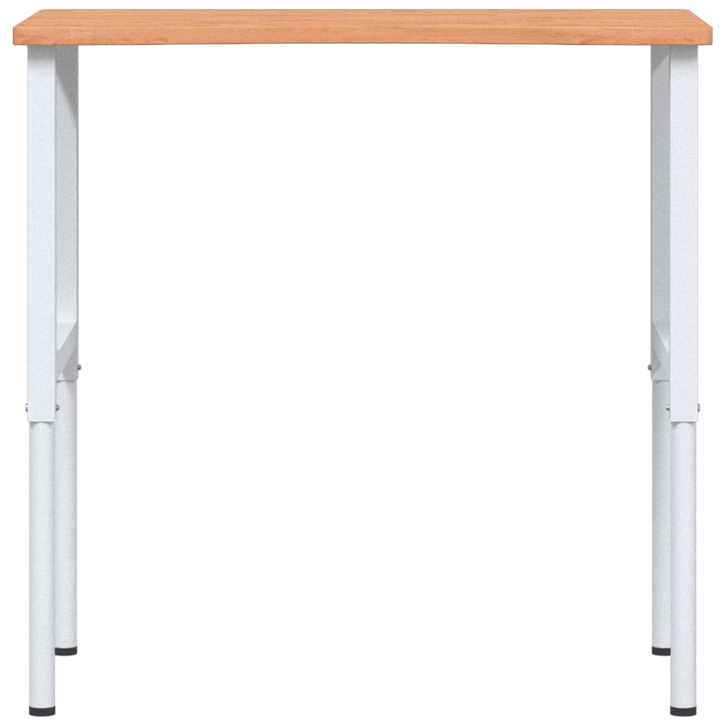 Banc de lucru, 100x(55-60)x(71,5-98) cm, lemn masiv de fag