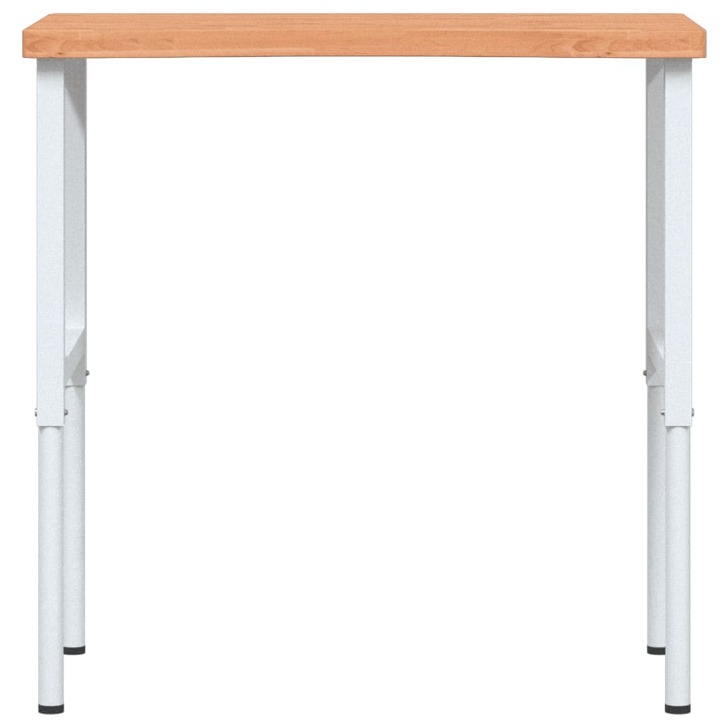 Banc de lucru, 100x(55-60)x(73-99,5) cm, lemn masiv de fag