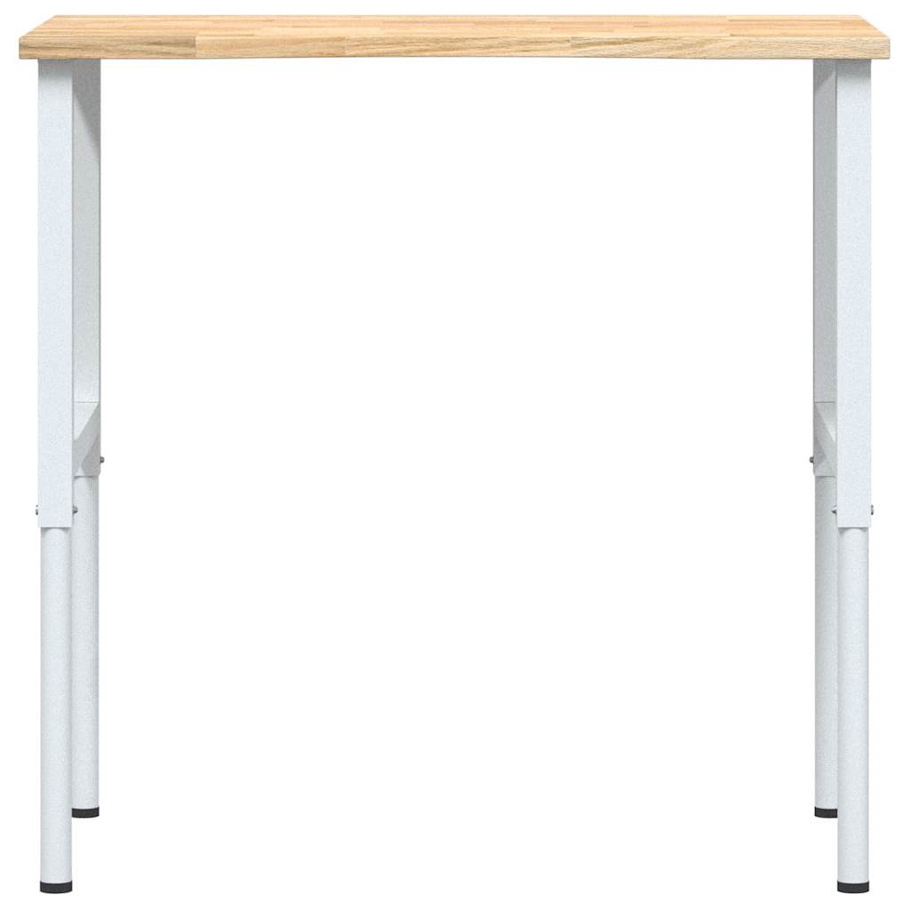 Banc lucru 100x60x(71,5-98) cm lemn masiv stejar