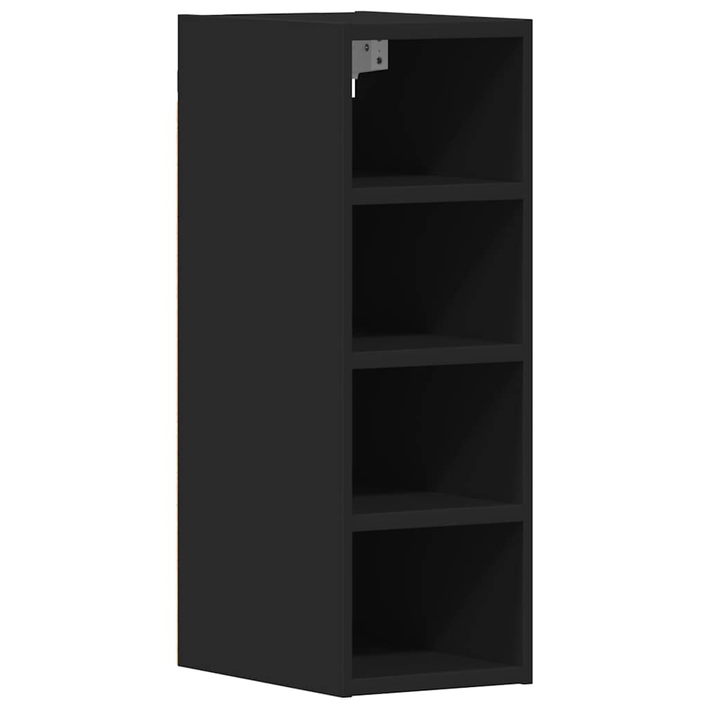 Dulap suspendat, negru, 20x29,5x60 cm, PAL