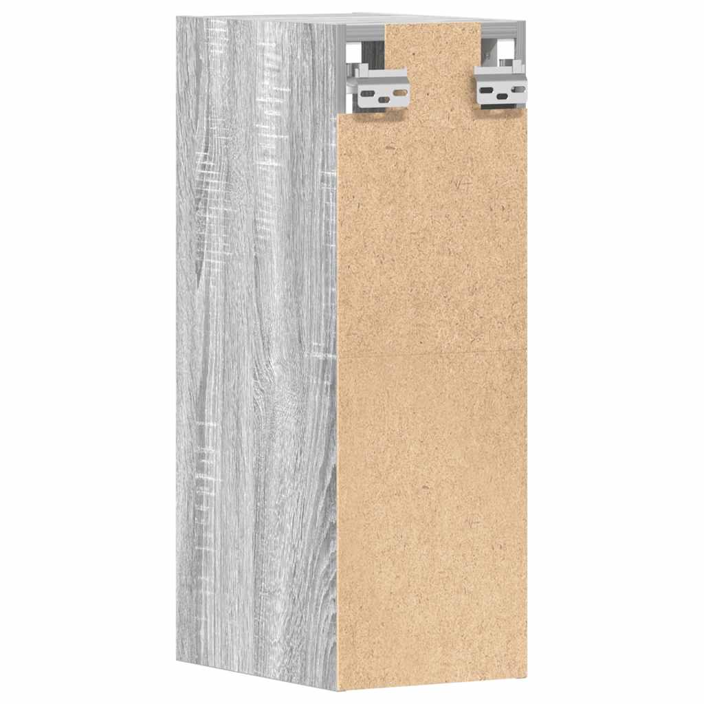 Dulap suspendat, gri sonoma, 20x29,5x60 cm, lemn prelucrat