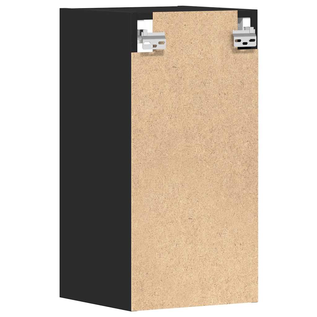 Dulap suspendat, negru, 30x29,5x60 cm, PAL