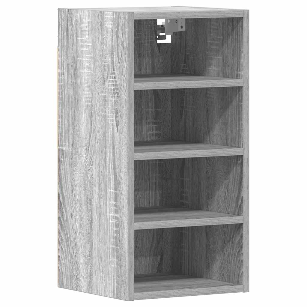 Dulap suspendat, gri sonoma, 30x29,5x60 cm, lemn prelucrat