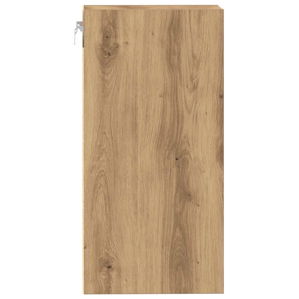 Dulap suspendat, stejar artizanal, 30x29,5x60 cm lemn prelucrat