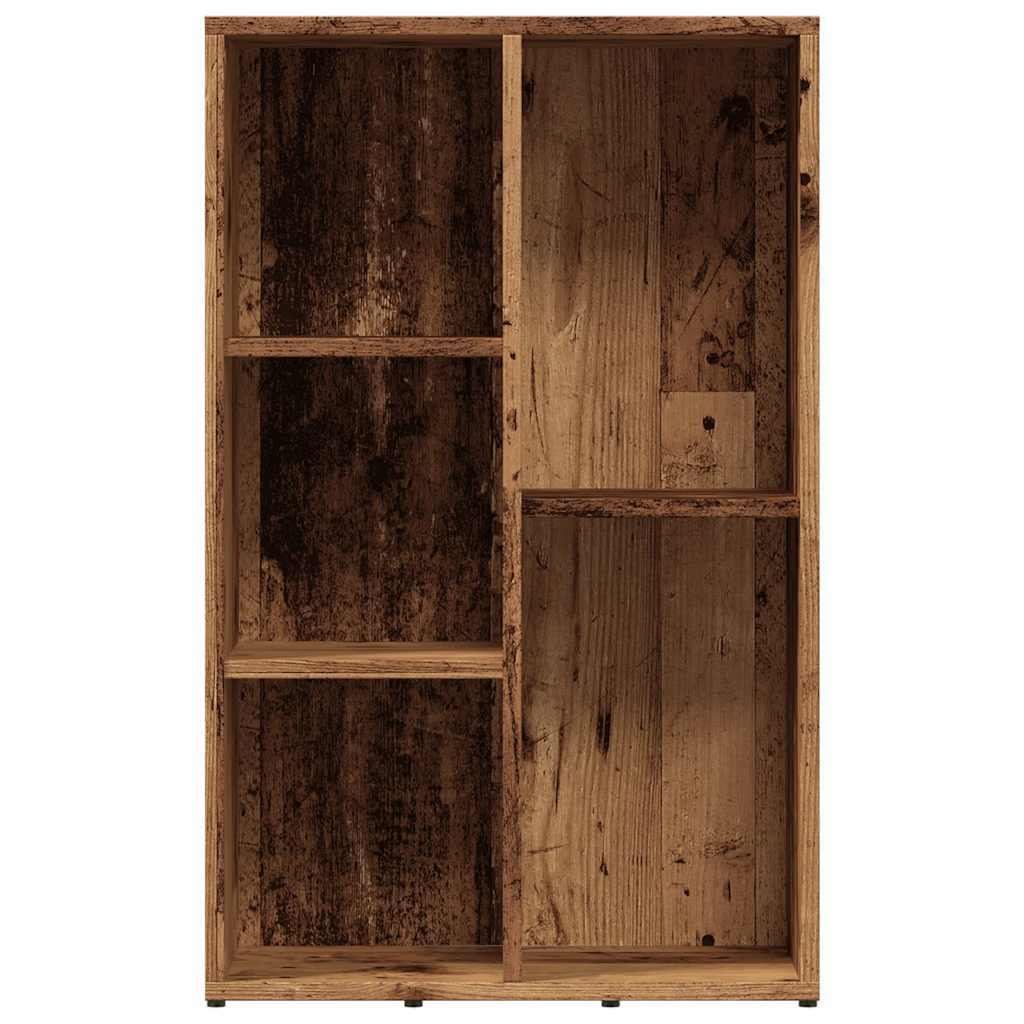 Bibliotecă, lemn vechi, 50x25x80 cm, lemn prelucrat