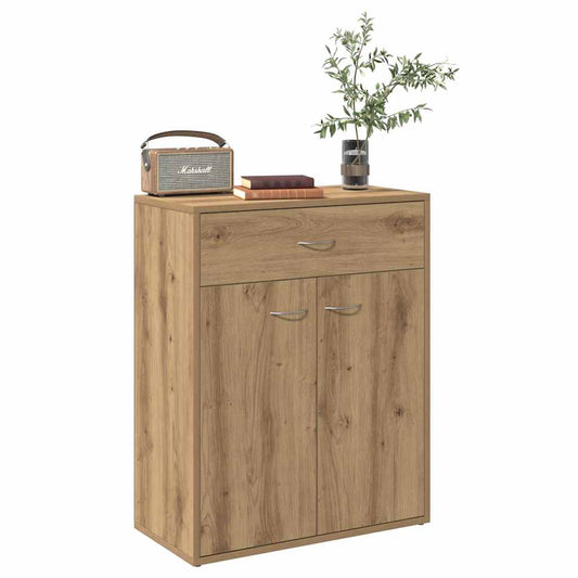Dulap, stejar artizanal, 60x30x75 cm, lemn prelucrat