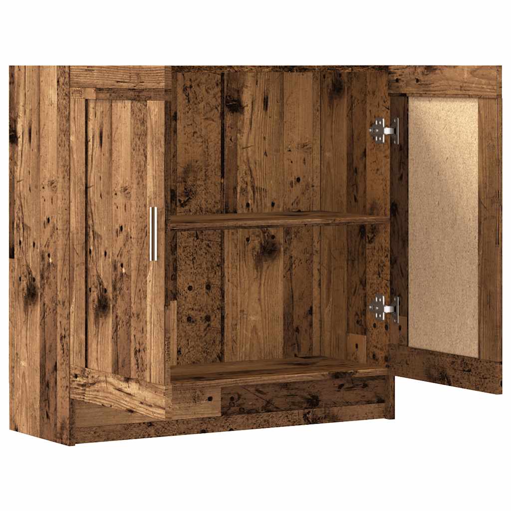Bibliotecă, lemn vechi, 82,5x30,5x80 cm, lemn prelucrat