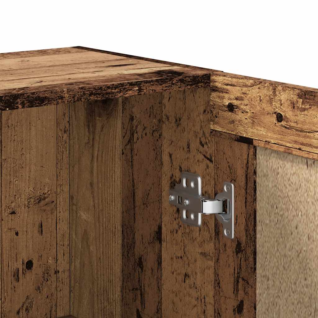Bibliotecă, lemn vechi, 82,5x30,5x80 cm, lemn prelucrat