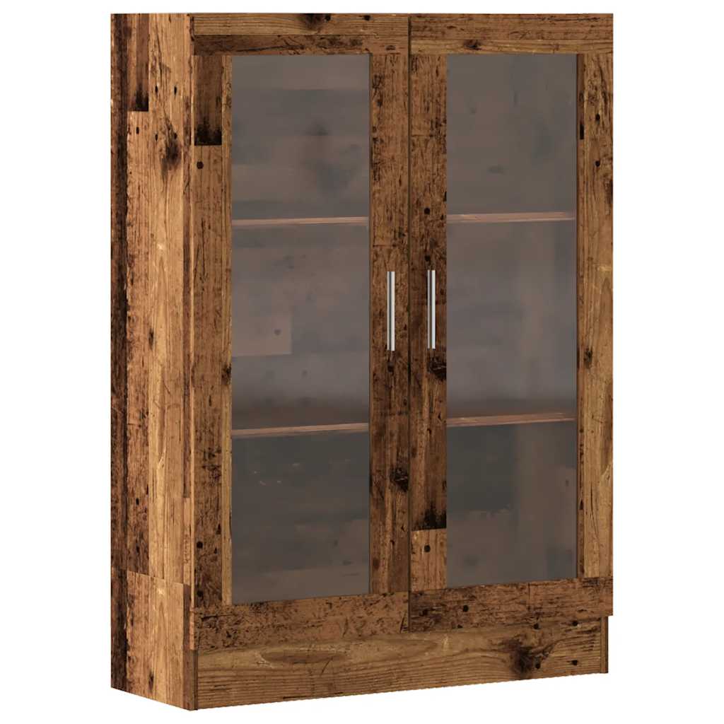 Bibliotecă, lemn vechi, 82,5x30,5x115 cm, lemn prelucrat