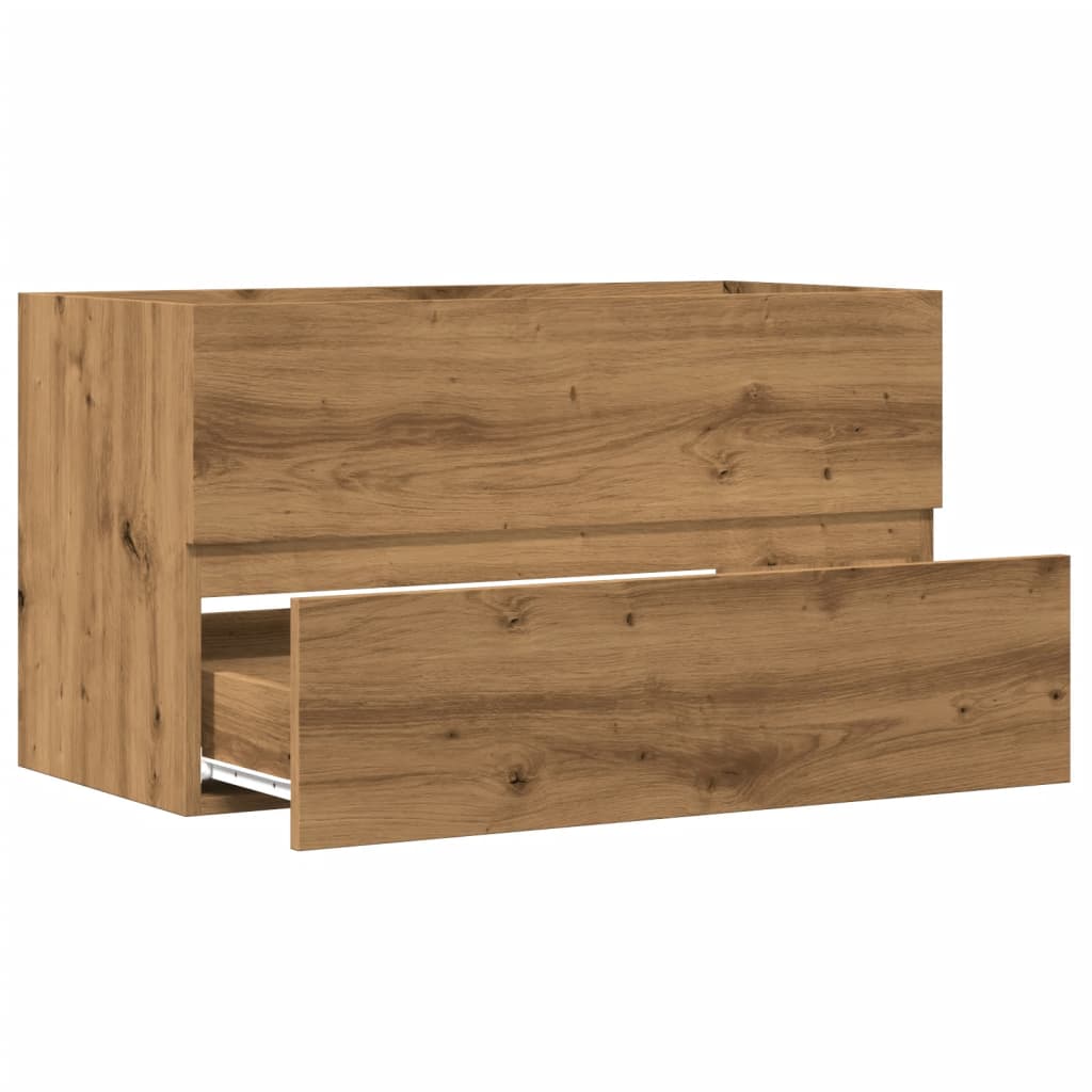 Dulap pentru baie stejar artizanal 80x38,5x45 cm lemn prelucrat