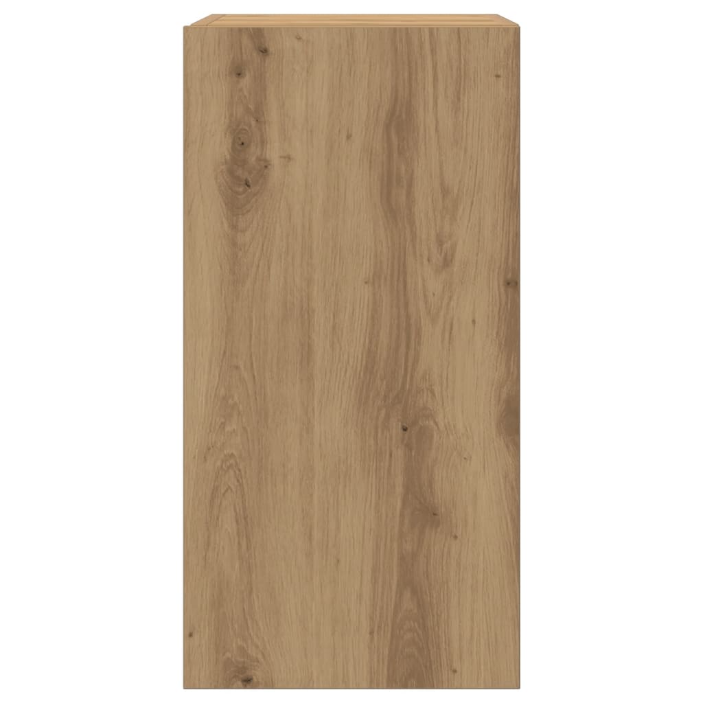 Dulapuri TV 2 buc. stejar artizanal 30,5x30x60cm lemn prelucrat