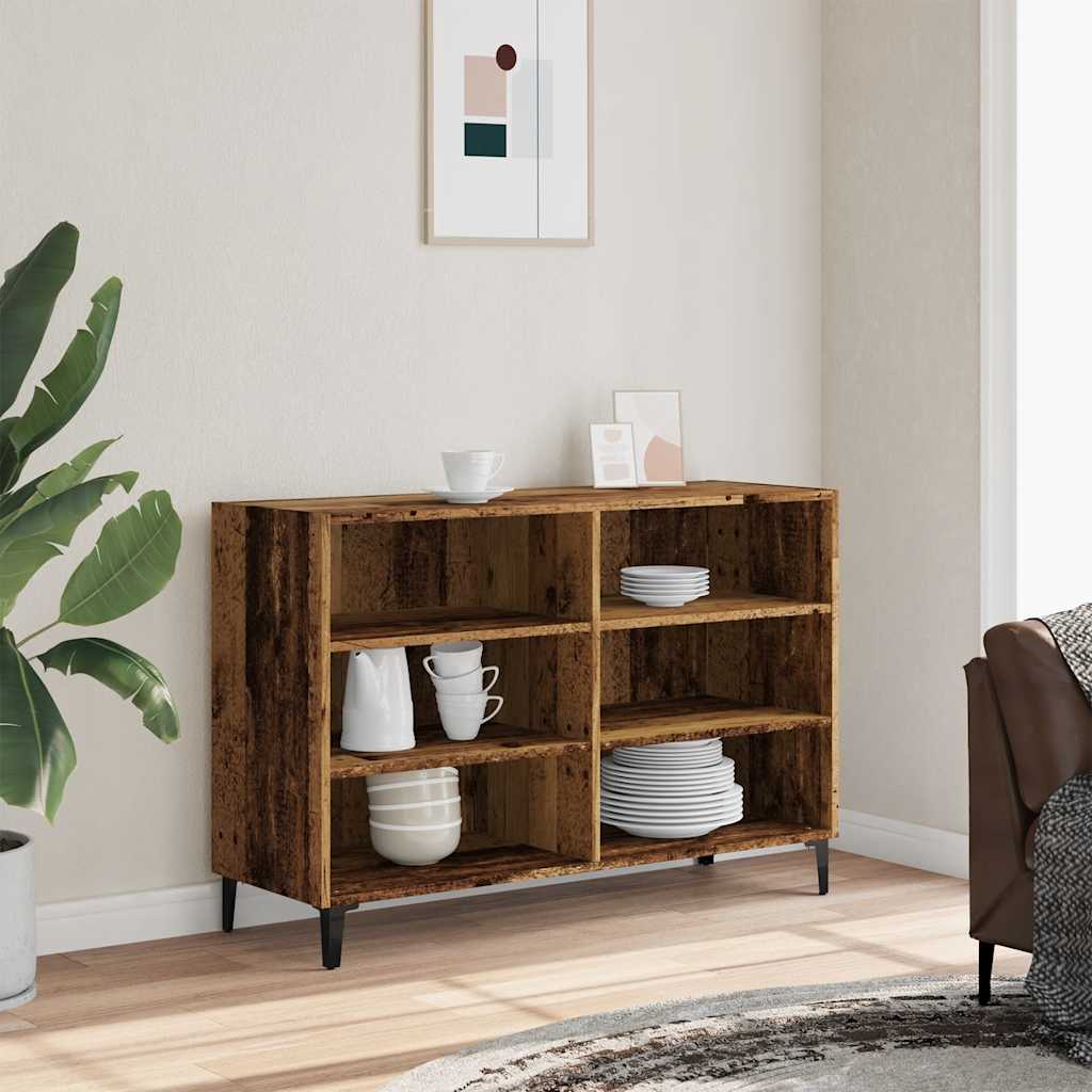 Dulap, lemn vechi, 103,5x35x70 cm, lemn prelucrat