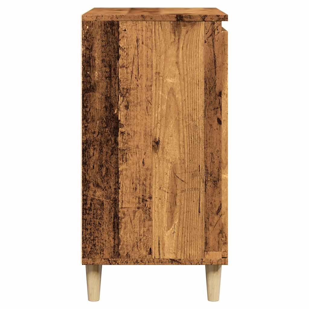 Bufetă din lemn vechi 60x35x70 cm din lemn prelucrat