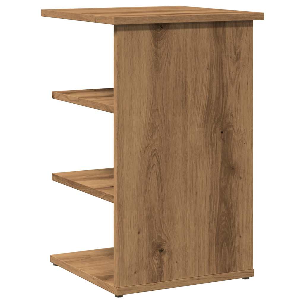 Dulap, stejar artizanal, 35x35x55 cm, lemn prelucrat
