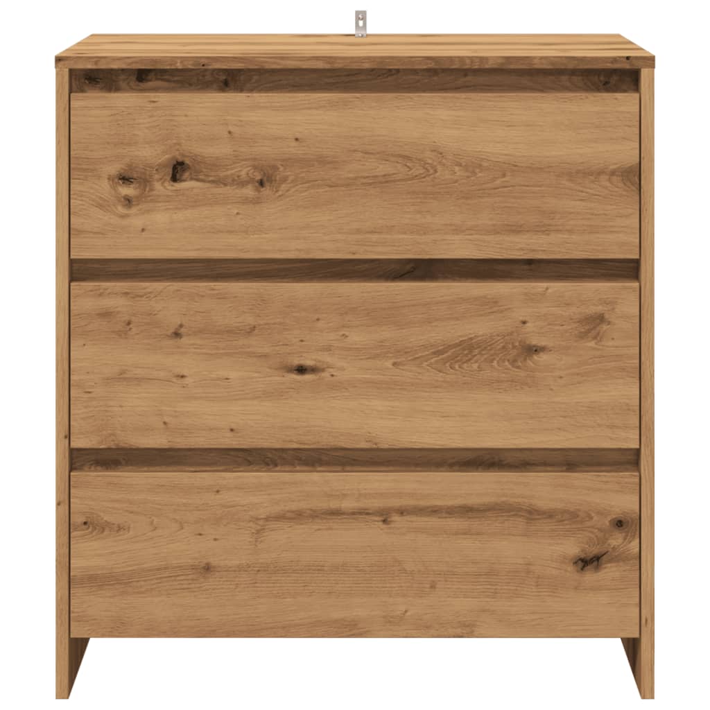 Dulap, stejar artizanal, 70x41x75cm, lemn prelucrat