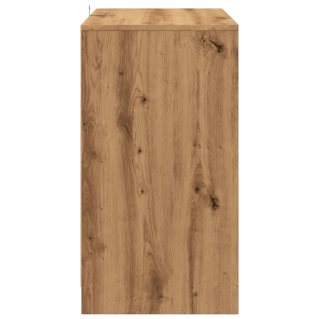 Dulap, stejar artizanal, 70x41x75cm, lemn prelucrat