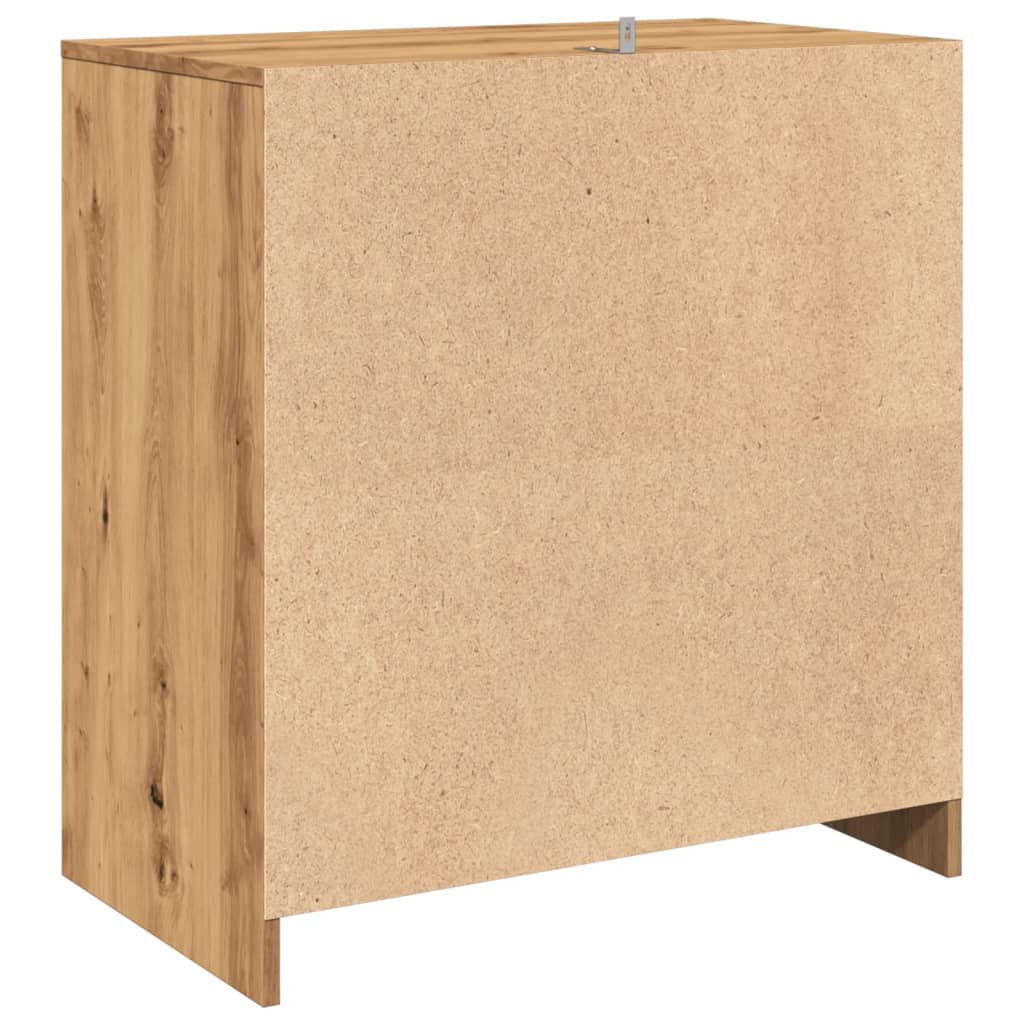 Dulap, stejar artizanal, 70x41x75cm, lemn prelucrat