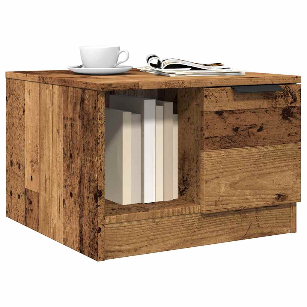 Masuta de cafea lemn vechi 50x50x36 cm lemn prelucrat