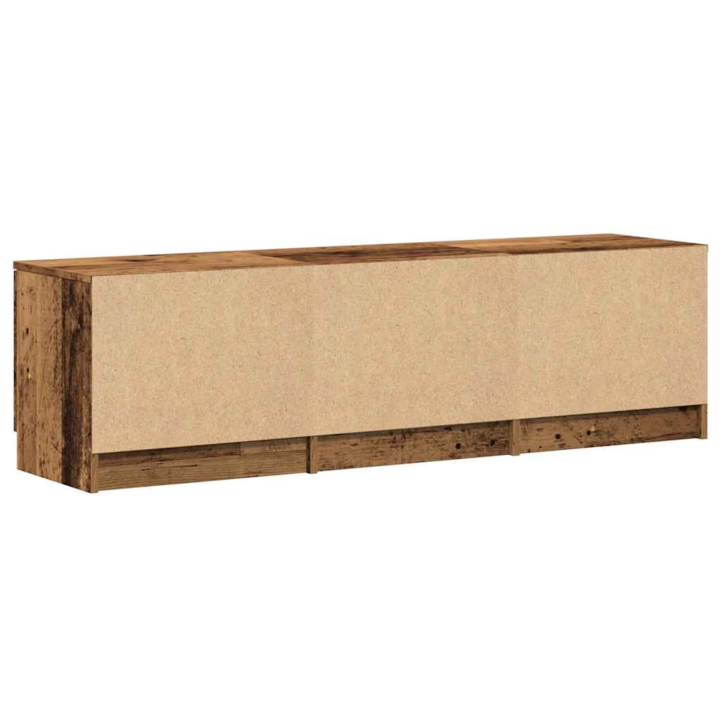 Dulap TV Lemn vechi 140x35x40 cm Lemn prelucrat