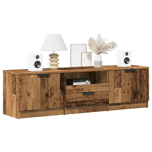 Dulap TV Lemn vechi 140x35x40 cm Lemn prelucrat