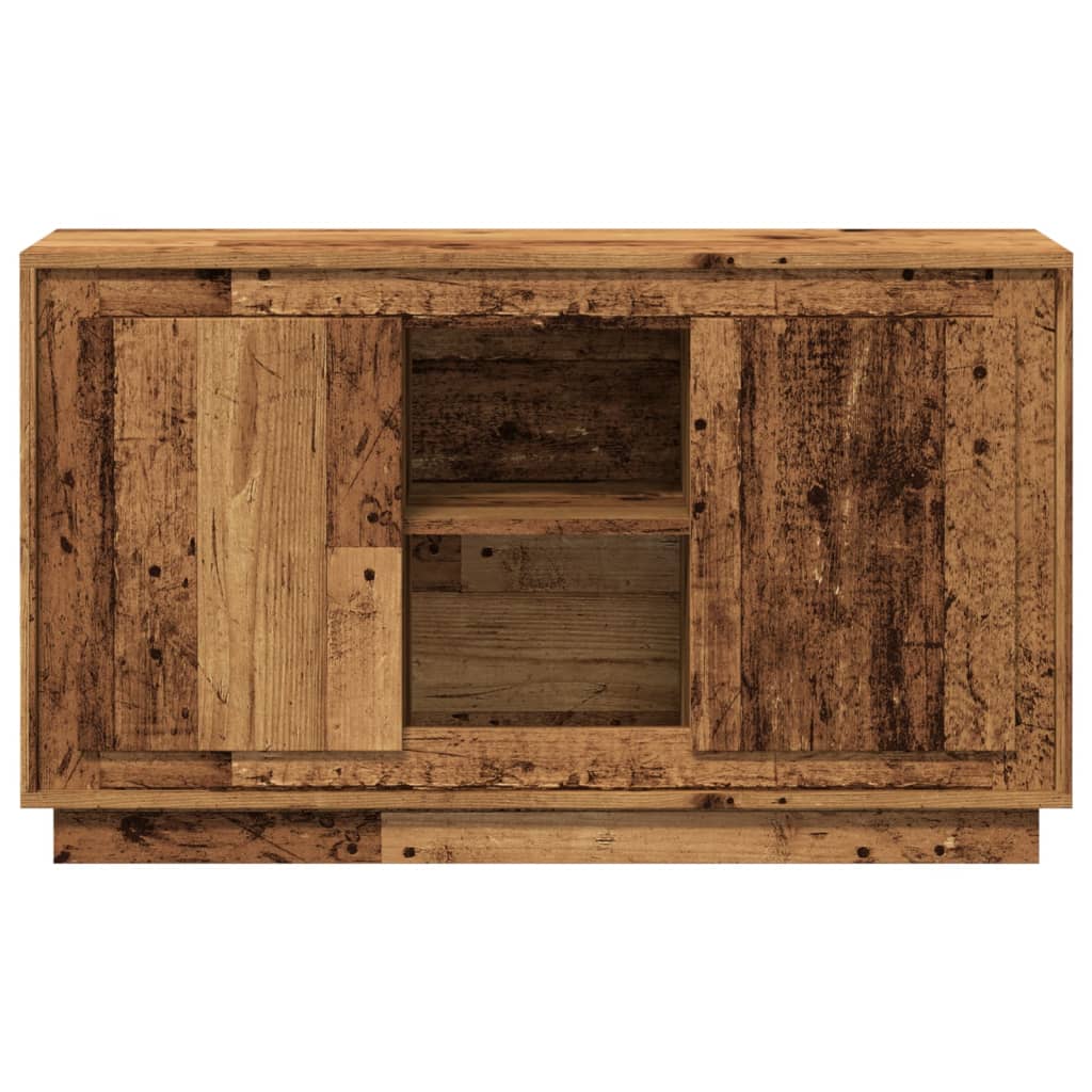 Dulap, lemn vechi, 102x35x60 cm, lemn prelucrat