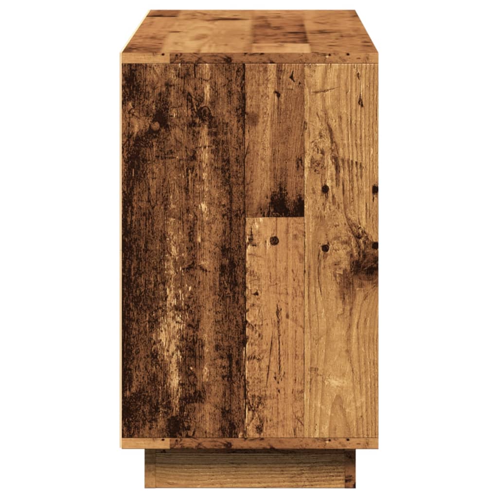 Dulap, lemn vechi, 102x35x60 cm, lemn prelucrat