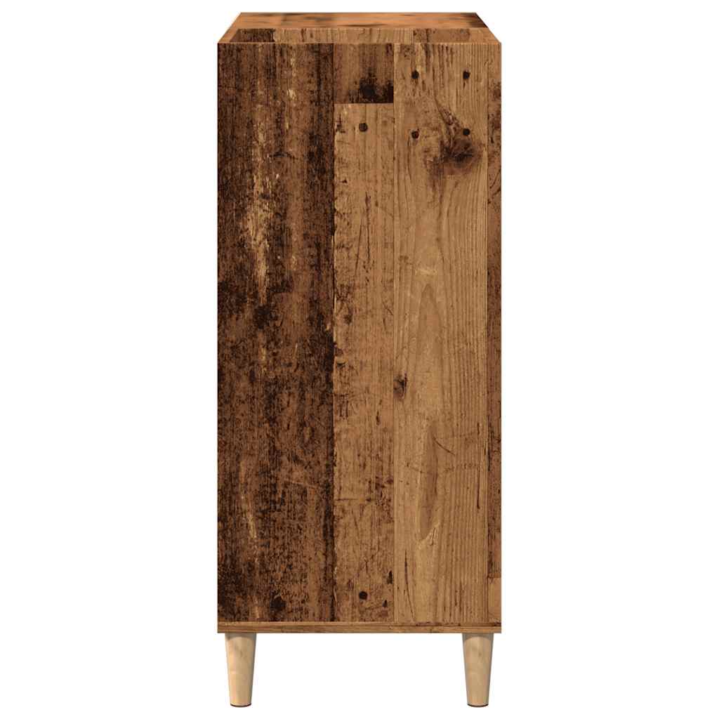 Dulap pentru discuri lemn vechi 84,5x38x89 cm lemn prelucrat