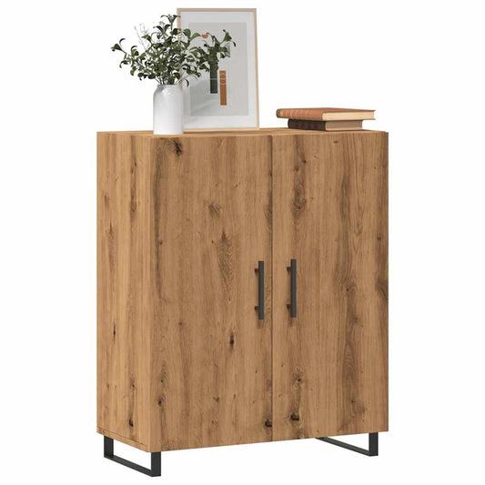 Dulap, stejar artizanal, 69,5x34x90 cm, lemn prelucrat