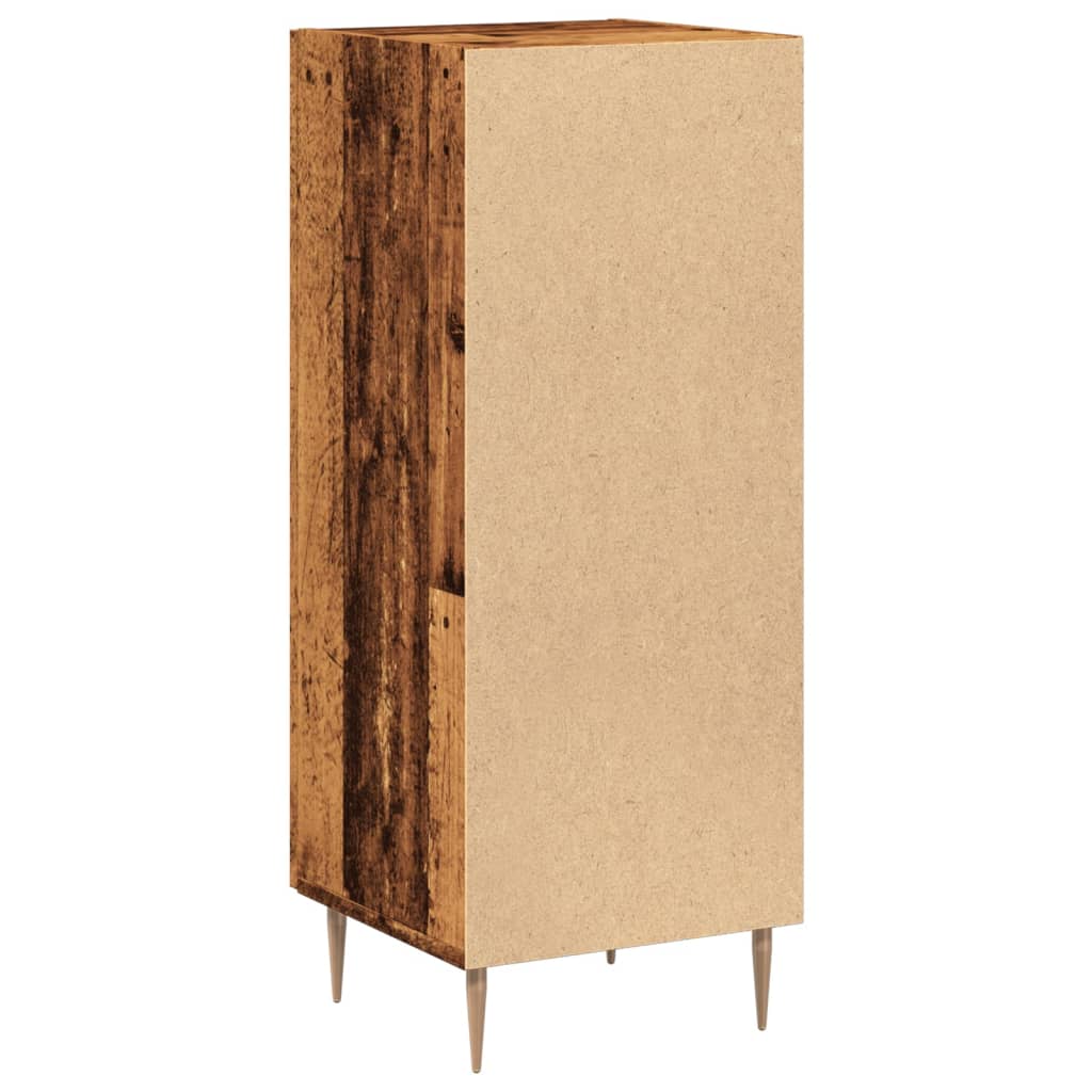 Dulap, lemn vechi, 34,5x34x90 cm, lemn prelucrat