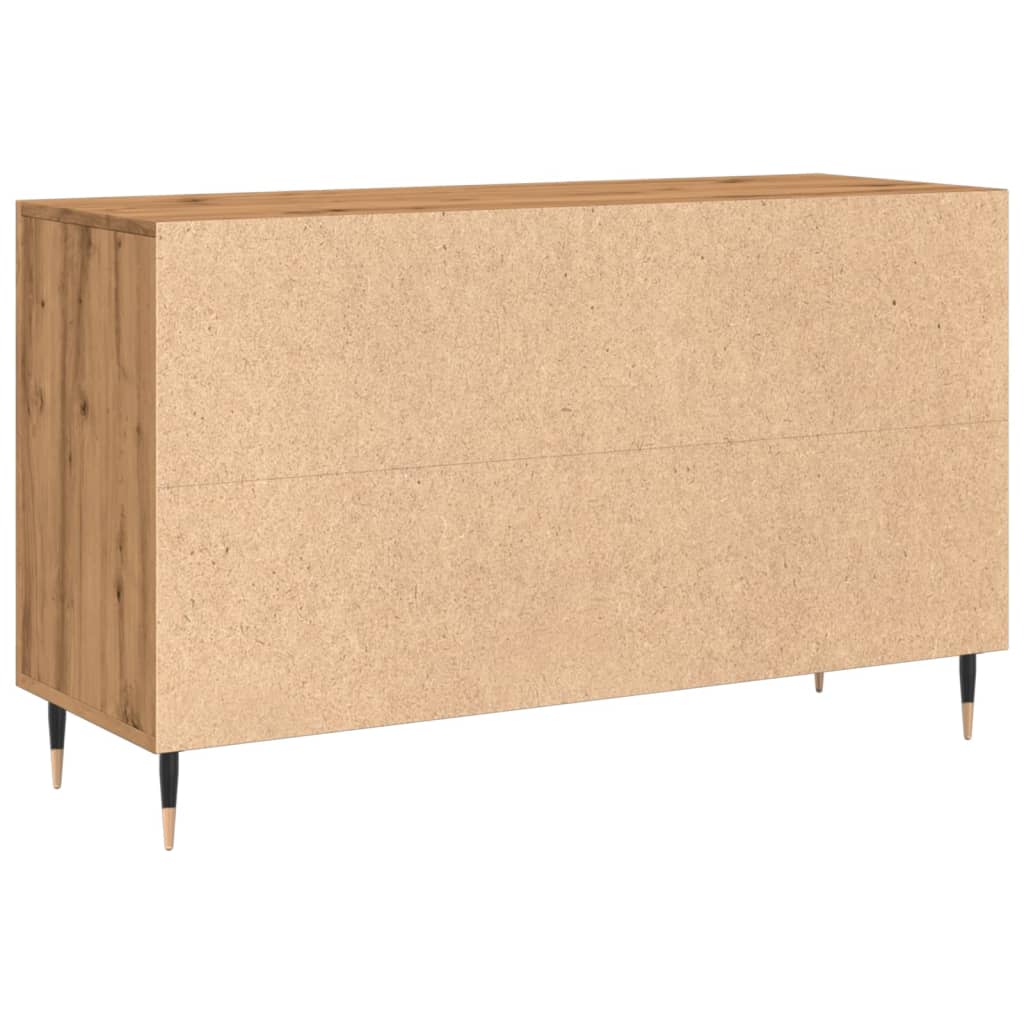 Dulap, stejar artizanal, 100x36x60 cm, lemn prelucrat