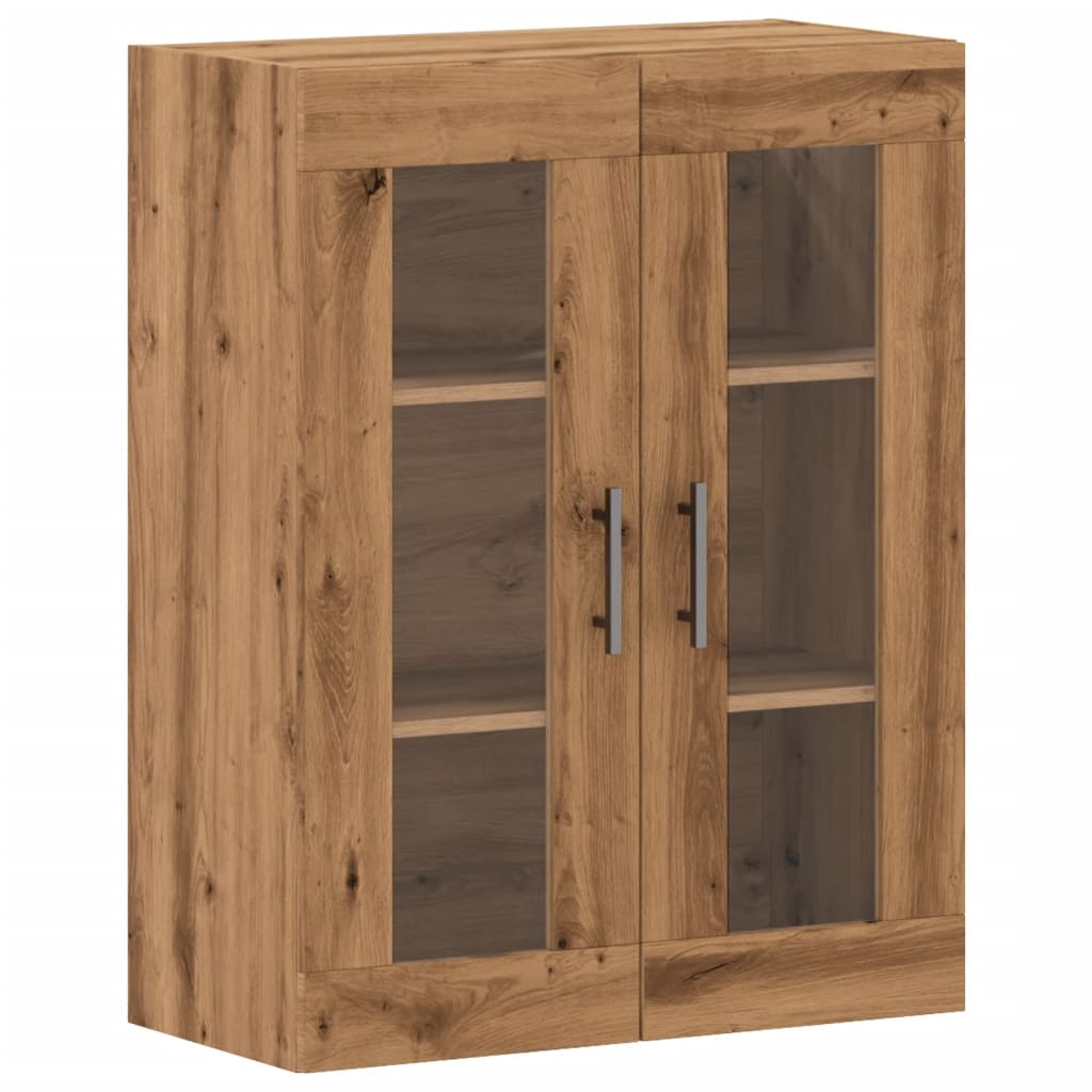 Dulap, stejar artizanal, 69,5x34x90 cm, lemn prelucrat
