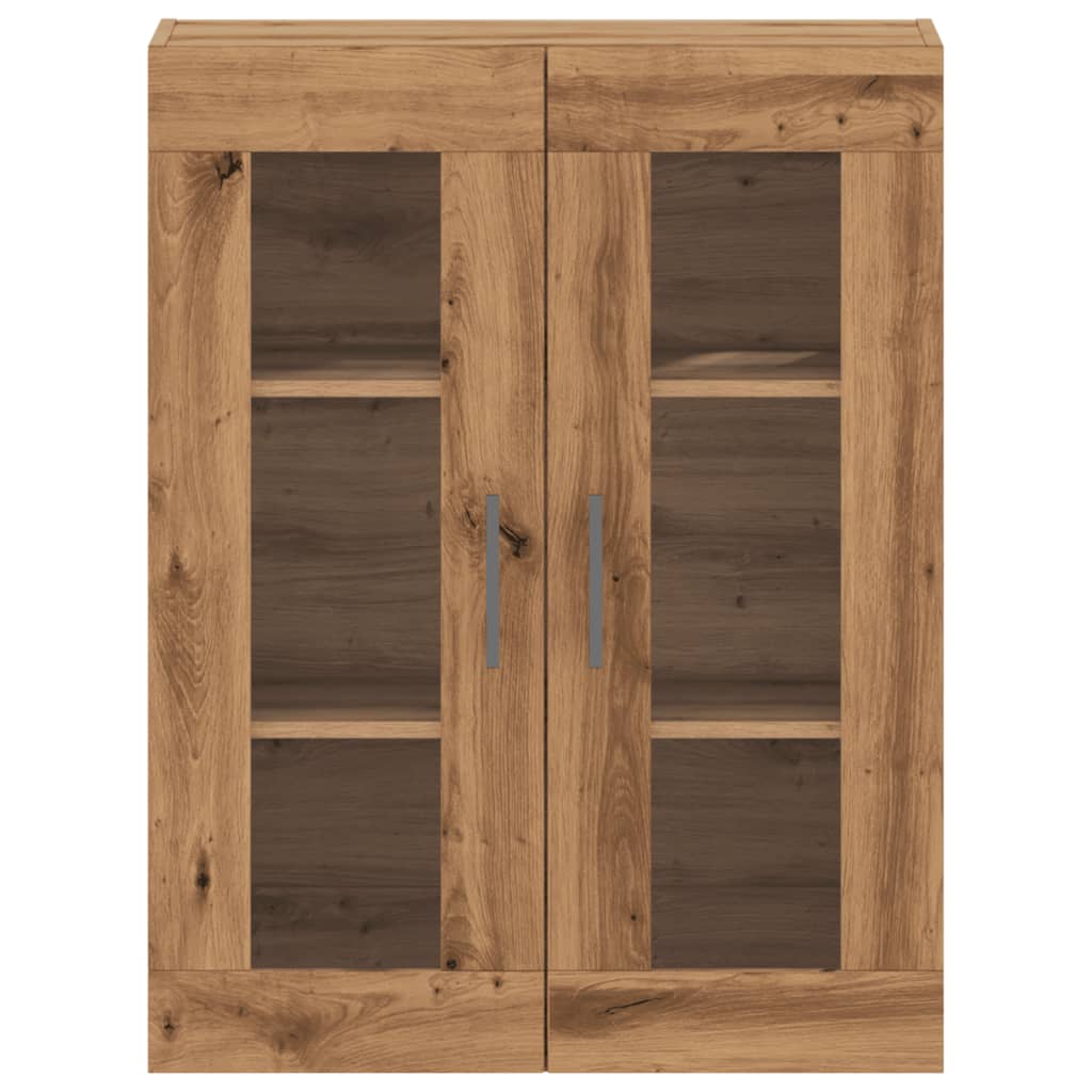 Dulap, stejar artizanal, 69,5x34x90 cm, lemn prelucrat