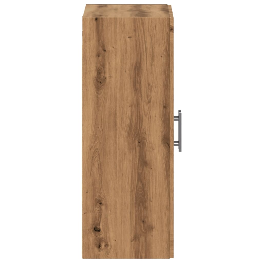 Dulap, stejar artizanal, 69,5x34x90 cm, lemn prelucrat