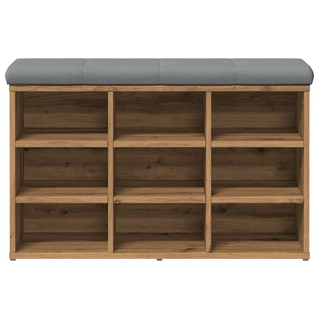 Banchetă pantofar stejar artizanal 82x32x50 cm lemn prelucrat