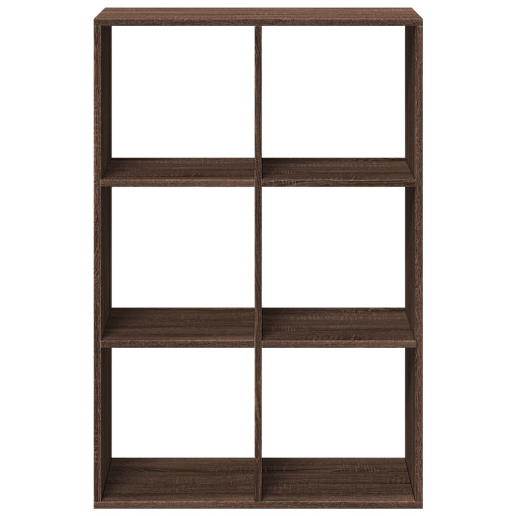 Bibliotecă/separator cameră stejar maro 69,5x29x103,5 cm lemn