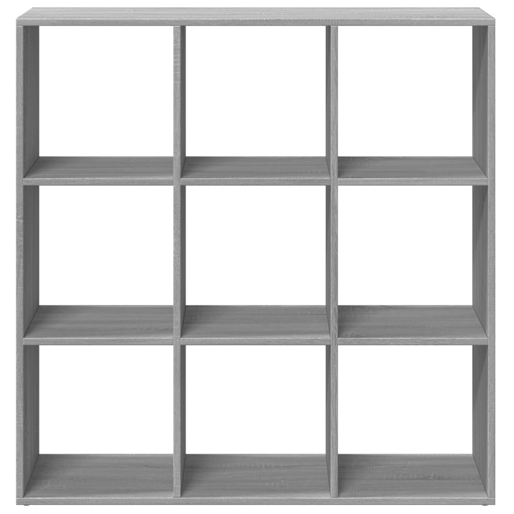 Bibliotecă/separator cameră gri sonoma 102x29x103,5 cm lemn
