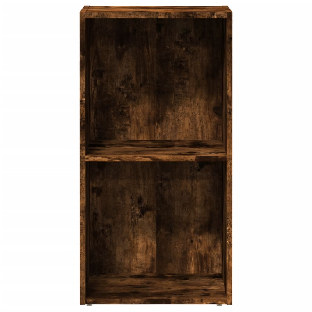 Bibliotecă, stejar fumuriu, 40x30x77 cm, lemn prelucrat