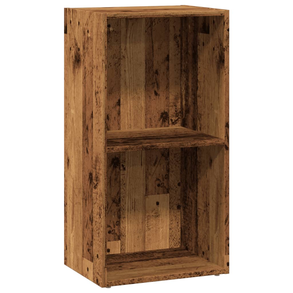 Bibliotecă, lemn vechi, 40x30x77 cm, lemn prelucrat
