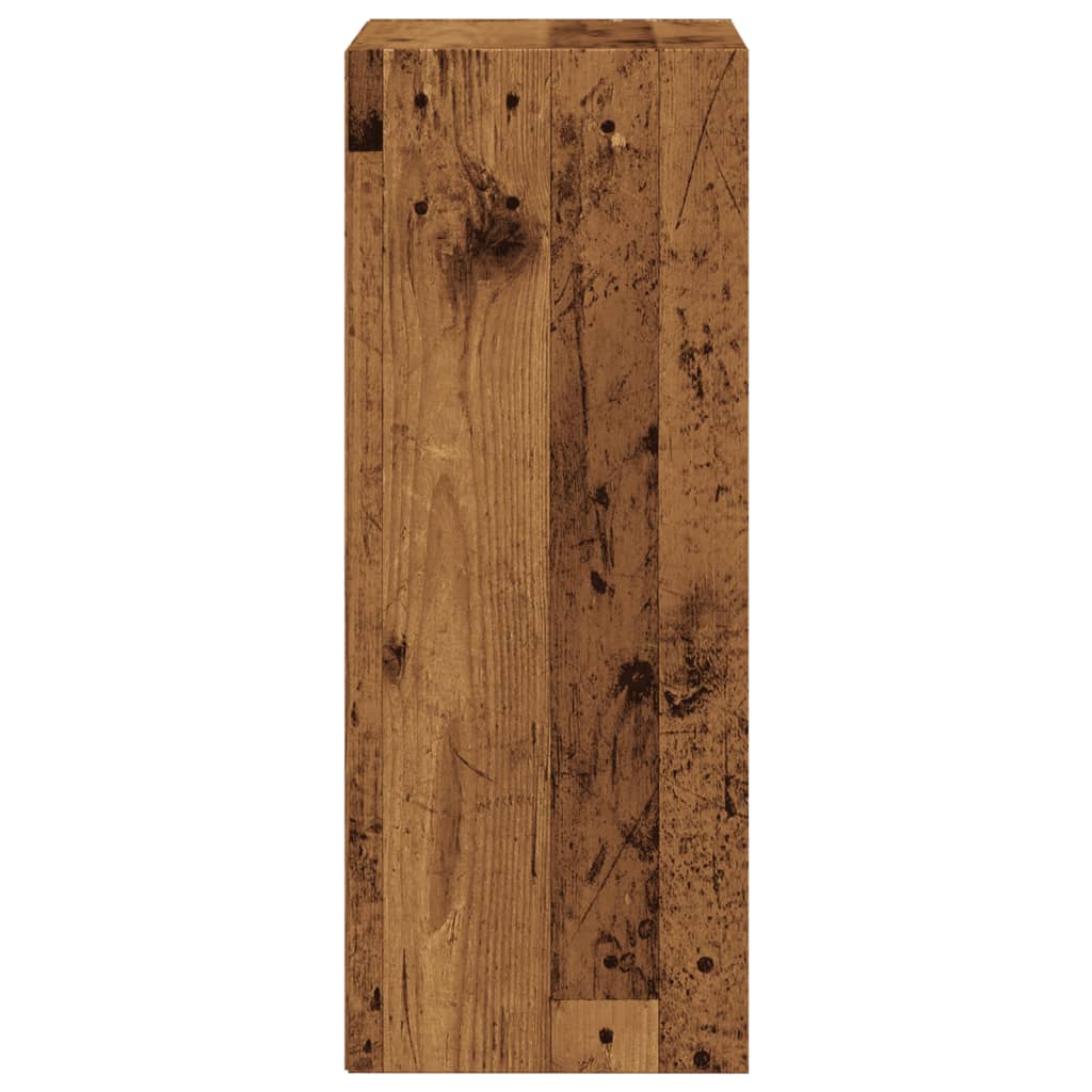Bibliotecă, lemn vechi, 40x30x77 cm, lemn prelucrat