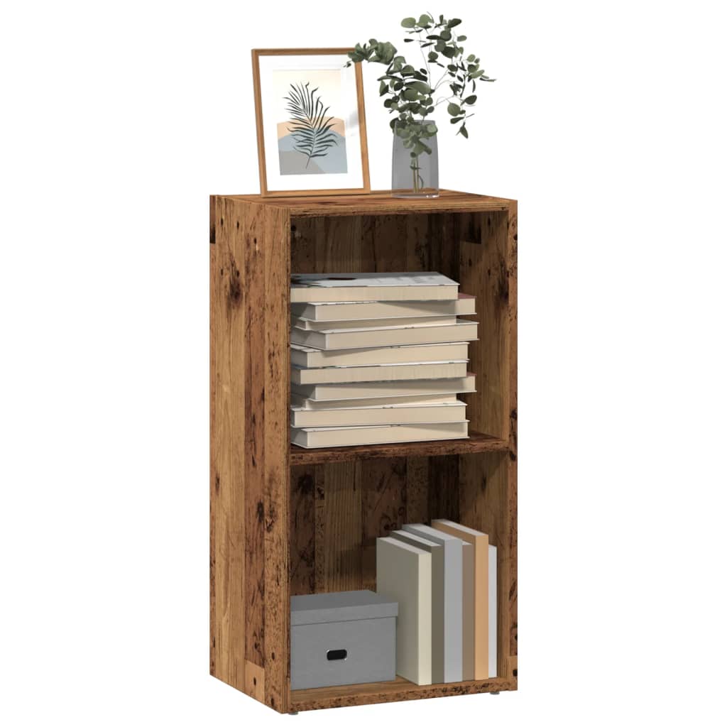 Bibliotecă, lemn vechi, 40x30x77 cm, lemn prelucrat