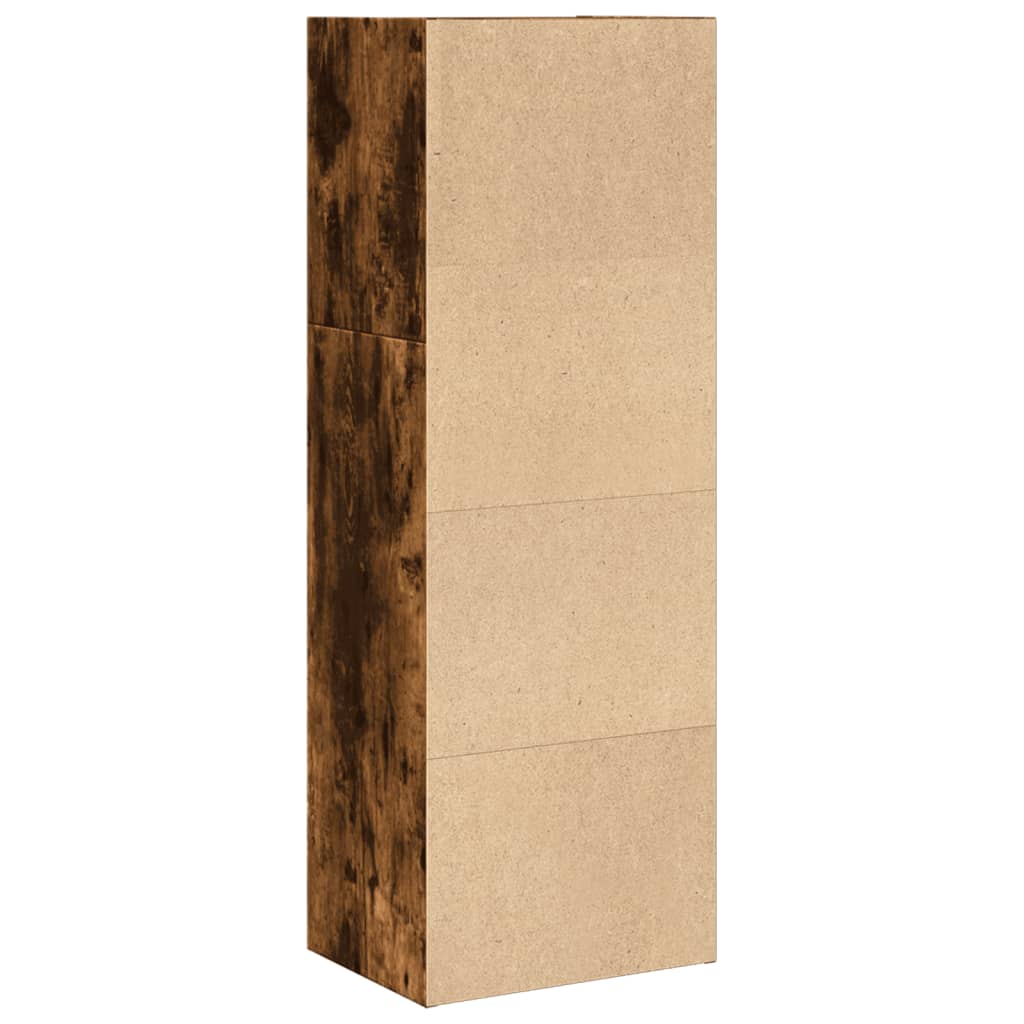 Bibliotecă, stejar fumuriu, 40x30x114 cm, lemn prelucrat