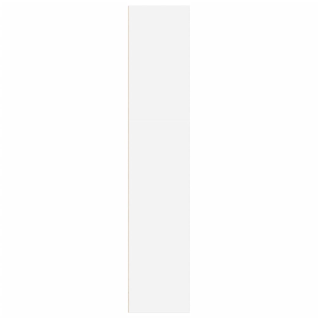 Bibliotecă, alb, 40x30x152 cm, lemn prelucrat