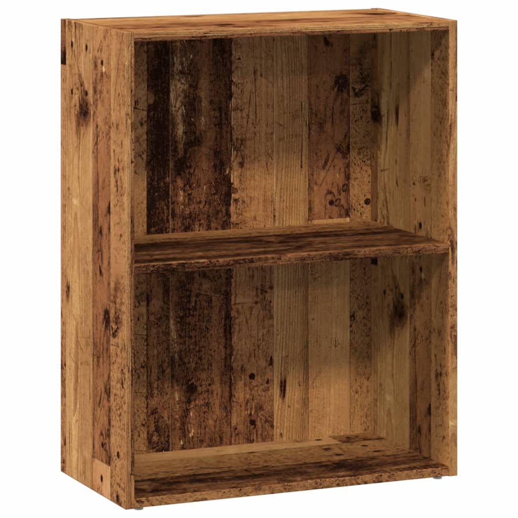 Bibliotecă, lemn vechi, 60x30x77 cm, lemn prelucrat