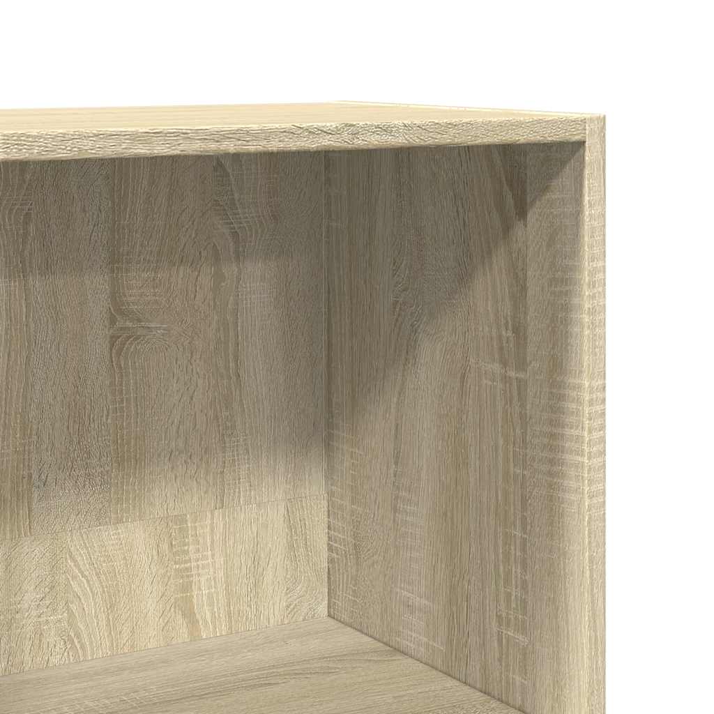 Bibliotecă, stejar sonoma, 60x30x114 cm, lemn prelucrat