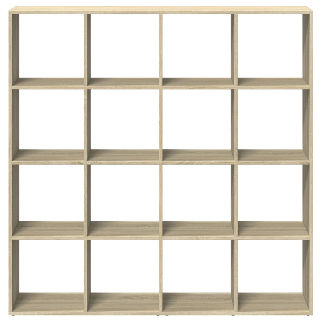 Bibliotecă, stejar Sonoma, 137,5x29x137,5 cm, lemn prelucrat