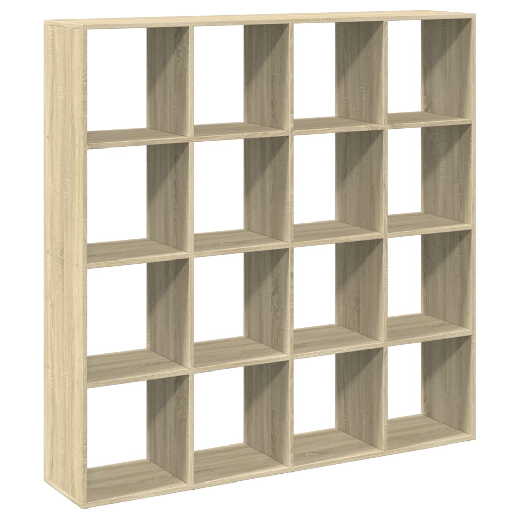 Bibliotecă, stejar Sonoma, 137,5x29x137,5 cm, lemn prelucrat